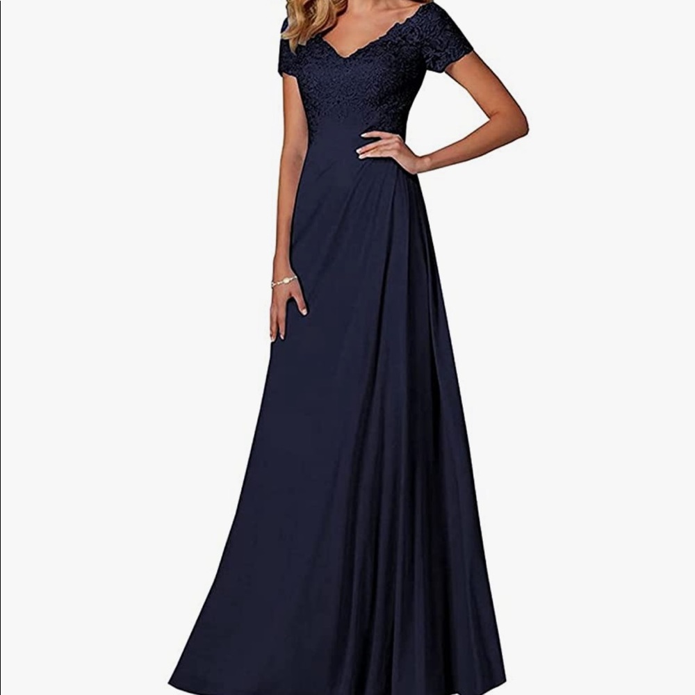 Navy Blue Maxi - Picture 3 of 6